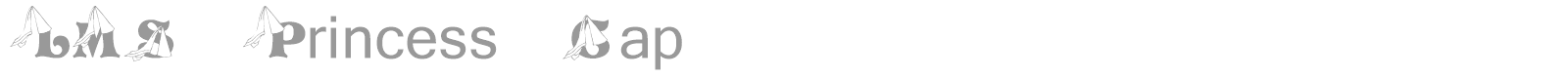LMS Princess Cap font preview
